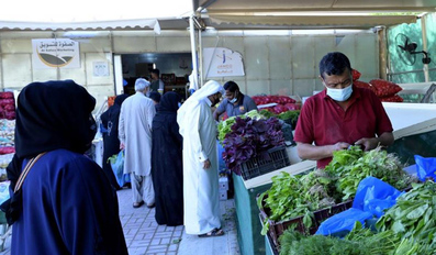 Winter vegetable market